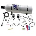 Dual Nozzle Nitrous System with 15Lb Bottle for GM TBI ALL (50-75-100-125HP) Nitrous Express NX 20218-15