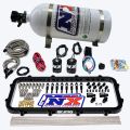 Direct Port Dry Holley High Ram Plate Nitrous System 10LB Nitrous Express NX 20963-10