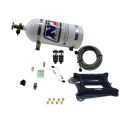 4150 Hitman Nitrous Plate System 100-150-200Hp with 15Lb Bottle Nitrous Express NX 40040-15