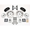 Wilwood 140-10738 Forged Dynapro 6 Front Brake Kit Hub 12.19 Black for Cadillac Chevrolet GMC Pontiac