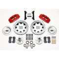 Wilwood 140-10738 Forged Dynapro 6 Front Brake Kit Hub 12.19 Drilled Red for Cadillac Chevrolet GMC Pontiac