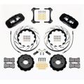 Wilwood 140-13886-D AERO6 Big Brake Front Brake Kit 14.00 Drilled Black for Ford