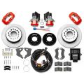 Wilwood 140-16164 Forged Dynalite Rear Brake Kit 12.19 Red