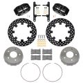 Wilwood 140-17568-D NDPR Front UTV Brake Kit Drilled Black for Polaris RZR