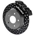 Wilwood 140-17568-D NDPR Front UTV Brake Kit Drilled Black for Polaris RZR