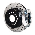 Wilwood 140-7141-DP Forged Dynalite Rear Brake Kit 12.19 Drilled Polished