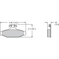 Brake Pads Wilwood 150-D0413KPM ProMatrix D413 Street Performance Racing Pads .53
