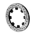 Wilwood 160-7101-BK SRP Drilled & Slotted Performance 11.75 Right Black-1