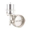 Vacuum Actuated Exhaust Throttle with Control Unit 60mm 2,35”