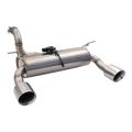 Exhaust system XForce with Varex muffler for Jeep Wrangler 2018- JL ERB 3.6L V6