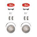 RacingLine Stage 3 Big Brake Kit 380mm 6 Pot MQB MQB evo Red