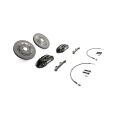 RacingLine Stage 2 Evo Big Brake Kit 345mm 4 Pot for VW Polo AW Seat Ibiza 6F Audi A1GB Black