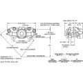 Wilwood 120-14374 WLD-19/ST Lug Mount Caliper 2 Pistons