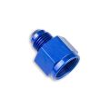AN8-AN6 JIC Nypel adapter redukcyjny prosty żeńsko-męski Niebieski