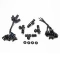 Deatschwerks Bosch EV14 zestaw 4 wtryskiwaczy paliwa 1200cc/min, Honda S2000 F22 06-09, CRZ 11+, Civic Si K20/K24 02-12, Acura RSX/TSX K20/K24 02-09