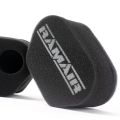 2x Twin Inlet Motorcycle Carb Sock Air Filter Ramair MS-007