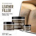 Leather Expert Leather Filler White white flexible filler for repairing holes cracks and damage in leather 25ml-2