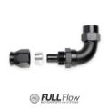 Full Flow PTFE Hose End Fitting 120 Degree AN8