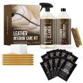 Leather Expert Interior Care Kit leather cleaning and conditioning set 2x1000ml 2000ml 2l-1