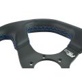 Sport Steering Wheel FMIC.Pro D-Shape leather 325mm offset 42mm blue-4