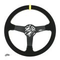 Sport Steering Wheel FMIC.Pro Track suede 350mm offset 33mm yellow