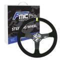Sport Steering Wheel FMIC.Pro Track suede 350mm offset 33mm yellow-1