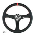 Sport Steering Wheel FMIC.Pro Track leather 350mm offset 33mm red-2
