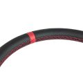 Sport Steering Wheel FMIC.Pro Track leather 350mm offset 90mm red-5