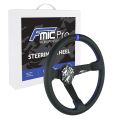 Sport Steering Wheel FMIC.Pro Track leather 350mm offset 90mm blue