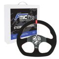 Sport Steering Wheel FMIC.Pro D-Shape suede 325mm offset 42mm red