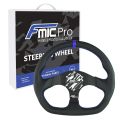 Sport Steering Wheel FMIC.Pro D-Shape leather 325mm offset 42mm blue-1