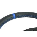 Sport Steering Wheel FMIC.Pro D-Shape leather 325mm offset 42mm blue-5