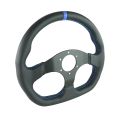 Sport Steering Wheel FMIC.Pro D-Shape leather 325mm offset 42mm blue-6