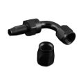 Swivel 45' AN4 fitting Black-2