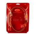 Mercedes C Class 203 Series C320 3.2 2000-2005 czerwone przezroczyste przewody hamulcowe HEL teflonowe w stalowym oplocie-2