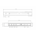 Bucket Seat Slider Rails FMIC.Pro 400mm extension 220mm-2
