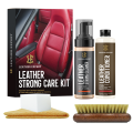 Leather Expert Strong Care Kit leather cleaning and conditioning set 200ml+250ml 450ml-1