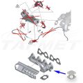 EGR Valve Delete Kit for Mercedes E300 W210, S210 with OM606 3.0 TD engine-3