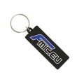 FMIC double-sided silicone keychain