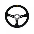 GT2I Race Suede Steering Wheel Dished 90