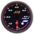 Wskaźnik New Auto Gauge ciśnienie paliwa seria Stepper Motor Peak 52mm