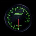 Wskaźnik Pro G Race Series RC, ciśnienia oleju Kg/cm2 GREEN 60mm