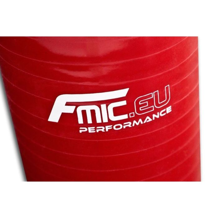 Silicone reducer elbow 90' 28/38mm Red