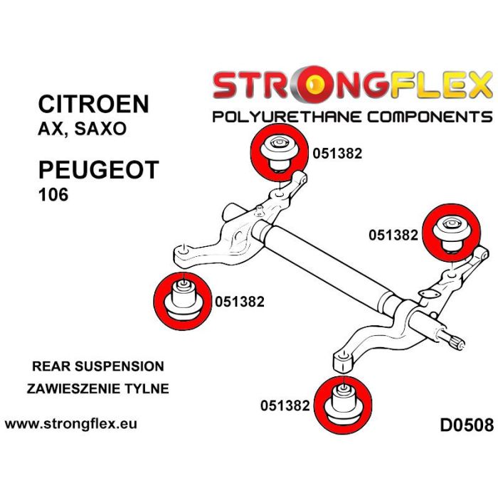051382B: Tuleja belki tylnej