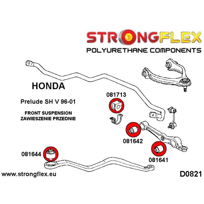 081713A: Tuleja stabilizatora przedniego SPORT Honda Accord