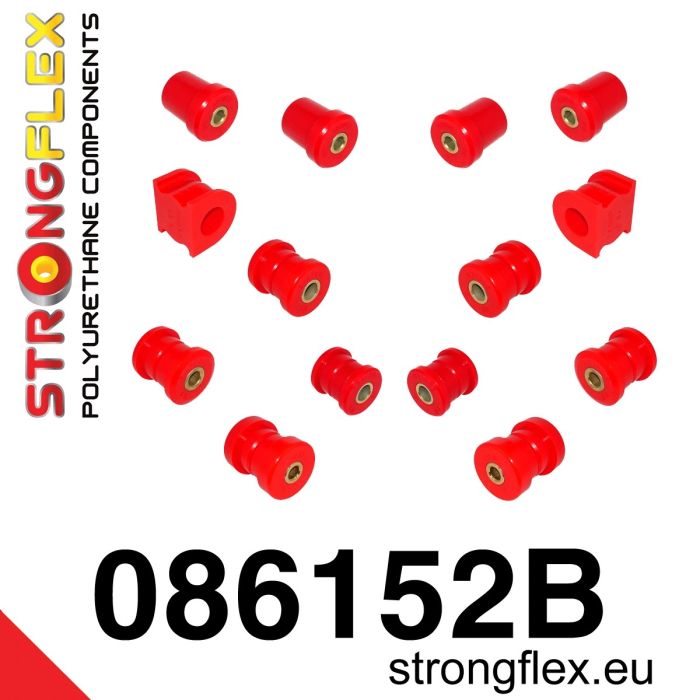 086152B: Zestaw poliuretanowy tylnego zawieszenia AP2 Honda S2000 AP2