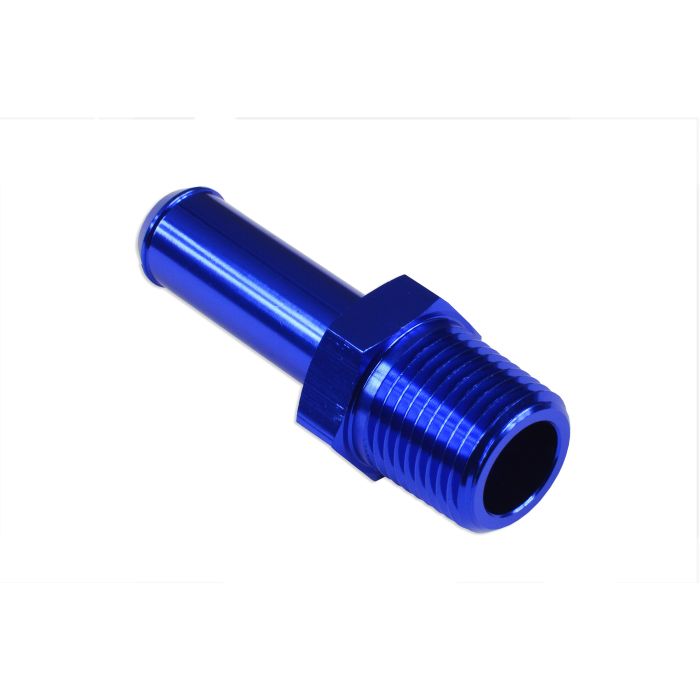 1/2 NPT - 15-16mm (5/8) Adapter łącznik wsuwany do przewodów Niebieski