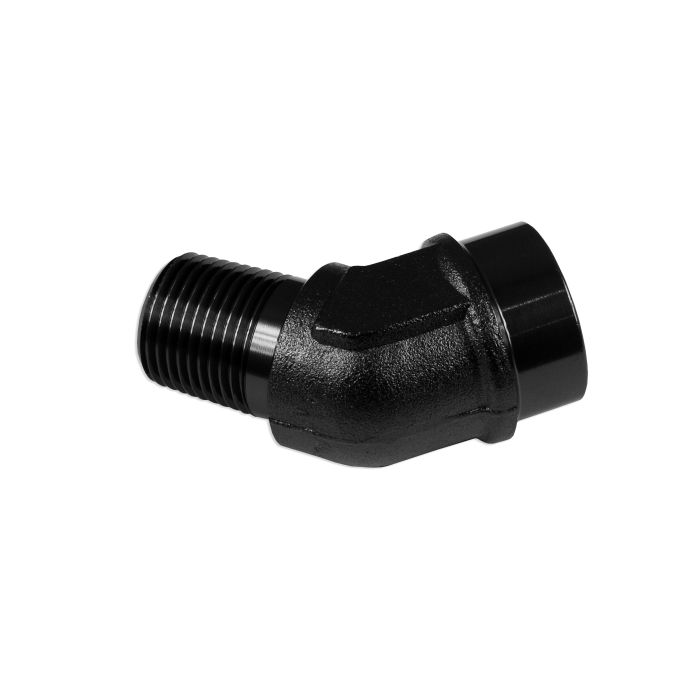 1/8 NPT 45' Nypel adapter żeńsko-męski Czarny