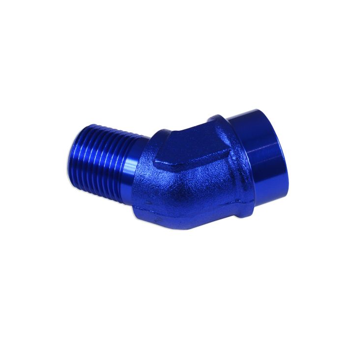 1/8 NPT 45' Nypel adapter żeńsko-męski Niebieski