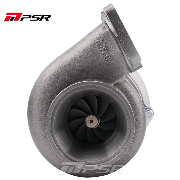 Turbocharger Pulsar PSR 3576 Gen2 Compact Dual Ball Bearing T4 Open 0.63 A/R Stainless Steel